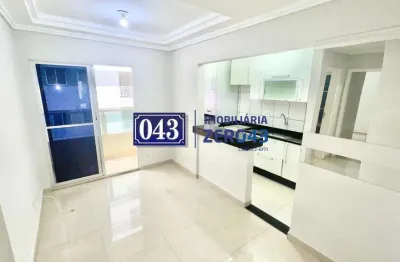 Apartamento com 2 dormitórios à venda, 56 m² - são vicente - londrina/pr
