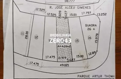 Terreno à venda na Rua do Parque, Califórnia, Londrina