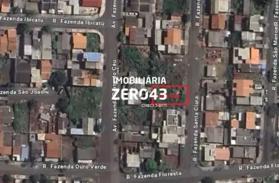 Terreno à venda na Rua Fazenda Santa Clara, Jardim Nova Cambé, Cambé