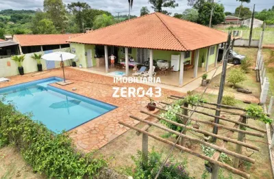 | chácara | usina três bocas | à venda | 3 quartos | 4 vagas | londrina