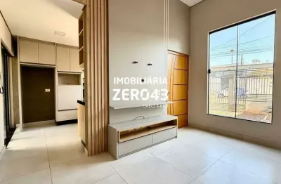 | Casa | Residencial Quadra Norte | à venda | 3 quartos | 1 vaga | Londrina