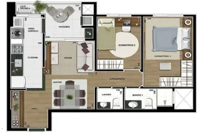 Edifício Aquarela Pinheiros | Apartamento | Parque Jamaica | para aluguel | | | Londrina