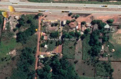 Área à venda, 7000 m² por r$ 700.000,00 - zona rural  - várzea grande/mt