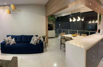 Apartamento com 2 dormitórios à venda, 110 m² por r$ 950.000,00 - jardim petrópolis - cuiabá/mt