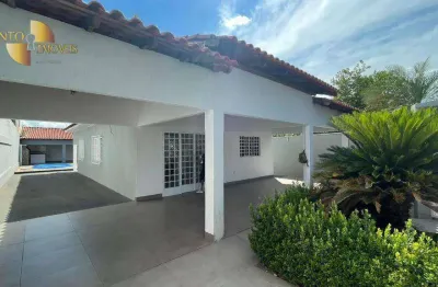 Casa com 3 dormitórios à venda, 220 m² por r$ 450.000,00 - jardim paula i - várzea grande/mt