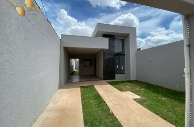 Casa com 2 dormitórios à venda, 70 m² por r$ 389.000 - jardim costa verde - várzea grande/mt