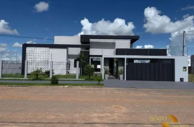 Casa com 3 dormitórios à venda, 300 m² por r$ 2.000.000,00 - parque das emas - lucas do rio verde/mt