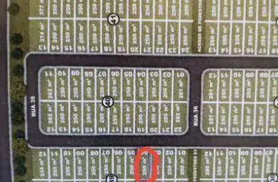 Terreno à venda, 250 m² por r$ 100.000,00 - parque das águas - várzea grande/mt