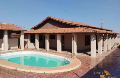 Casa com 4 dormitórios à venda por r$ 780.000 - boa esperança - cuiabá/mt