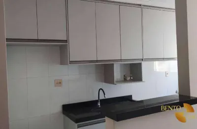Apartamento com 2 dormitórios à venda, 47 m² por r$ 240.000 - jardim aeroporto - várzea grande/mt