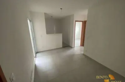 Apartamento com 2 dormitórios à venda, 40 m² por r$ 235.000 - jardim das palmeiras - cuiabá/mt