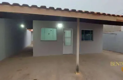 Casa com 2 dormitórios à venda por r$ 275.000 - chapéu do sol - várzea grande/mt