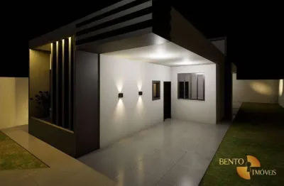 Casa com 3 dormitórios à venda, 115 m² por r$ 495.000,00 - jardim universitário - cuiabá/mt