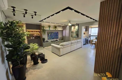 Apartamento com 2 dormitórios à venda, 105 m² por r$ 1.475.000 - jardim aclimação - cuiabá/mt