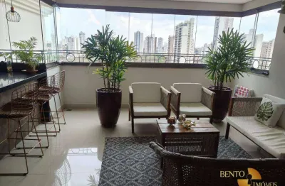 Apartamento com 3 dormitórios à venda, 160 m² por r$ 1.500.000 - duque de caxias i - cuiabá/mt