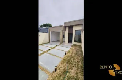 Casa com 3 dormitórios à venda, 104 m² por r$ 550.000 - recanto dos pássaros - cuiabá/mt