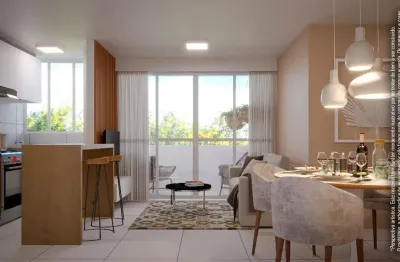 Apartamento com 2 quartos e varanda no bairro de dois carneiros, em jaboatão dos guararapes.
