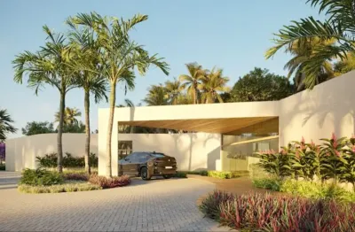 Mansão na praia de carneiros em condomínio estilo resort de alto padrão, com 4 quartos, garagem para 3 carros e dependência completa de empregada.