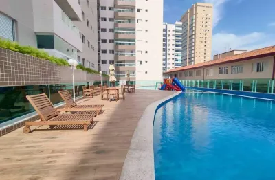 Apartamento mobiliado a 100 metros do mar - boqueirão - praia grande