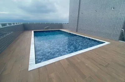 Apartamento 1 dormitório com lazer completo - guilhermina - praia grande