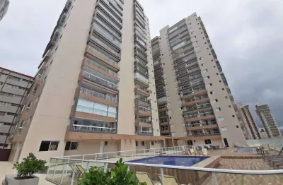 Apartamento vista mar - 2 vagas privativa - aviação - praia grande