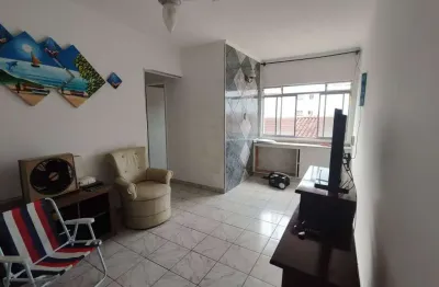 Apartamento 1 dormitório, semi mobiliado - guilhermina - praia grande