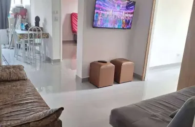 Apartamento 2 dormitórios  a 100 metros do mar - aviação - praia grande