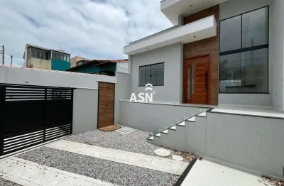 Casa linear com área gourmet no jardim campomar  -  rio das ostras