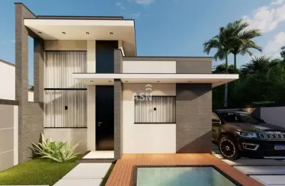 Casa linear em extensão do bosque  -  rio das ostras