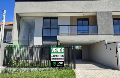 Sobrado para venda em são josé dos pinhais, cidade jardim, 3 dormitórios, 1 suíte, 2 banheiros, 3 vagas