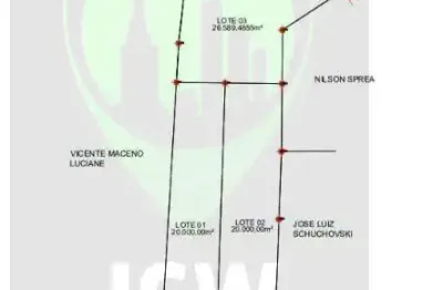 Terreno à venda na Rua Mato Grosso, 2650, Ferraria, Campo Largo