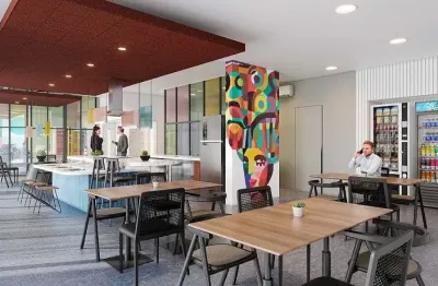 Belo studio com 29 m² - 1 quarto no metria - tatuapé - são paulo - sp