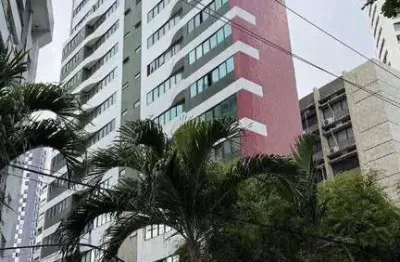 Flat com 1 dormitório para alugar, 32 m² por R$ 2.600,02/mês - Boa Viagem - Recife/PE