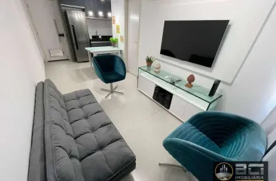 Apartamento com 1 dormitório para alugar, 35 m² por R$ 3.600,00/mês - Ilha do Leite - Recife/PE