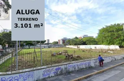 Terreno para alugar, 3101 m² por r$ 13.134,00/mês - soledade - recife/pe