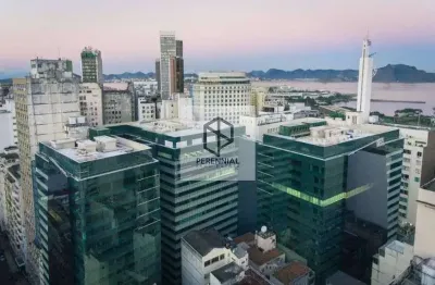 Escritório comercial para locação no Edifício Passeio Corporate, RJ - 933 m²
