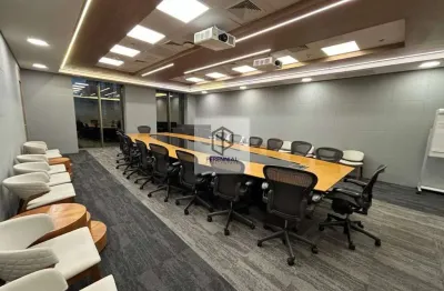 Andar corporativo mobiliado para locação no Itaim bibi/SP - 992 m²