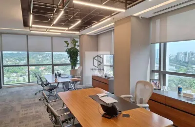 Escritório mobiliado para locação no Itaim Bibi, São Paulo - 678 m²