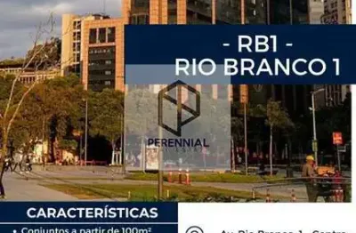 Sala comercial com 1 sala para alugar na Avenida Rio Branco, 1, Centro, Rio de Janeiro