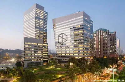 Sala comercial com 15 salas para alugar na Avenida das Nações Unidas, 14171, Vila Gertrudes, São Paulo