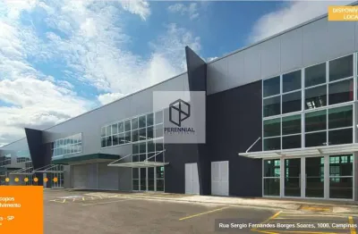 Barracão / Galpão / Depósito para alugar na Rua Sérgio Fernandes Borges Soares, 1000, Distrito Industrial, Campinas