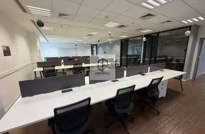 Sala comercial com 5 salas para alugar na Rua George Ohm, 206, Cidade Monções, São Paulo