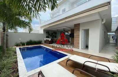Casa com 3 dormitórios à venda, 262 m² por r$ 1.700.000,00 - condominio le france - sorocaba/sp