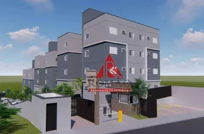 Apartamento com 2 dormitórios à venda, 46 m² por r$ 179.000,00 - vila mineirão - sorocaba/sp