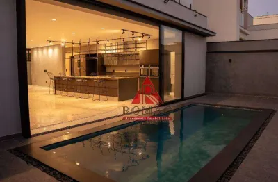 Casa com 4 dormitórios à venda, 300 m² por r$ 2.590.000,00 - condomínio chácara ondina - sorocaba/sp