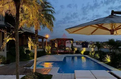 Casa com 5 suítes, 600 m²  r$ 3.500.000 - condomínio village ipanema