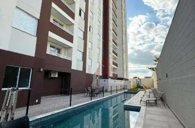 Apartamento  2 dormitórios  r$ 2.400/mês - parc ipê vermelho boa vista - sorocaba/sp