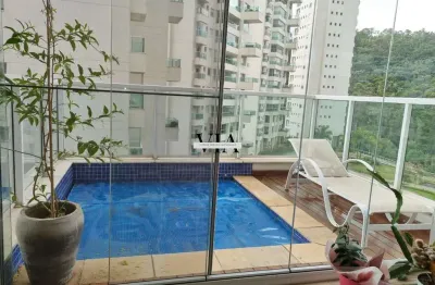 Apartamento mobiliado de 322m² no condomínio the penthouse