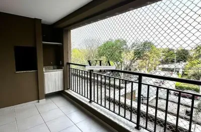 Apartamento de 91m² com quintal no condomínio choice alphaville