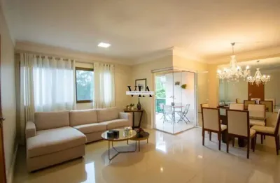 Apartamento mobiliado com 03 suítes no coração de alphaville - condomínio améric